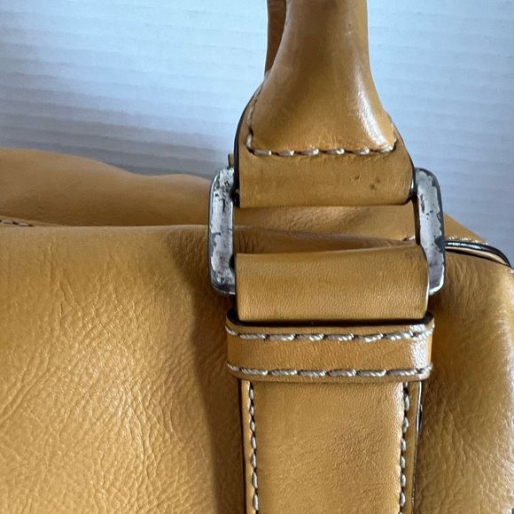 MICHAEL MICHAEL KORS Leather Double Handle Handbag Satchel - Picture 15 of 15